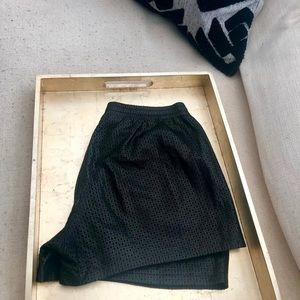 Vince Leather Shorts